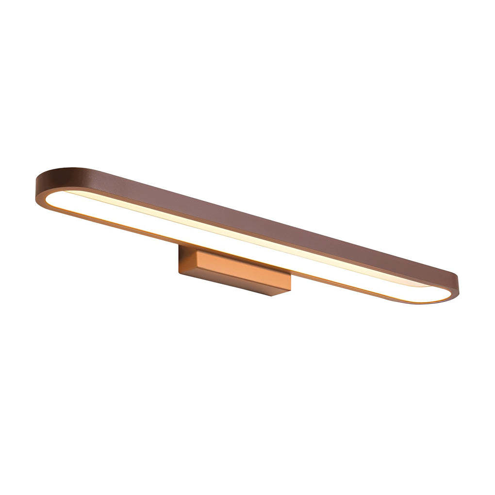 Annular Ring-Shaped LED Bathroom Vanity Light with Slim Linear Profile-Lighom