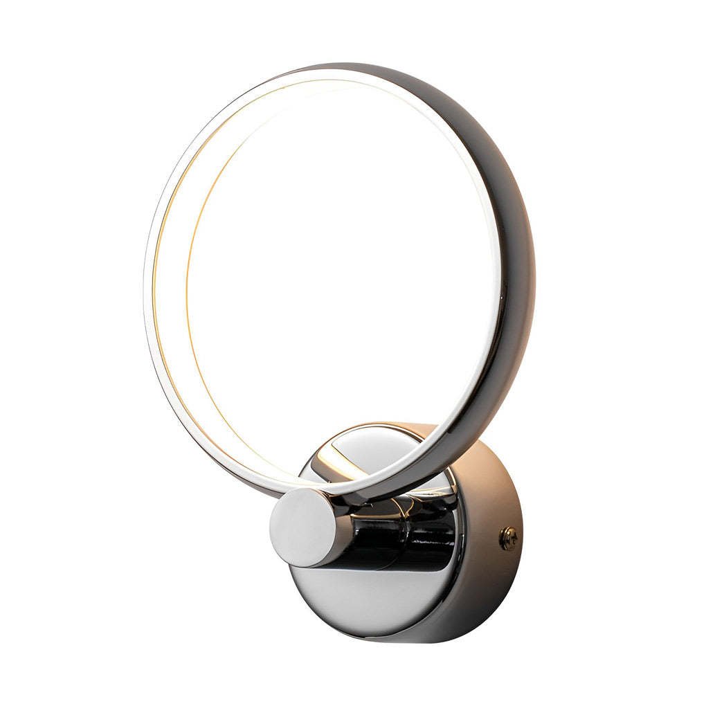 Circular Minimalist Aluminum LED Nordic Decorative Wall Sconces Wall Lamp-Lighom