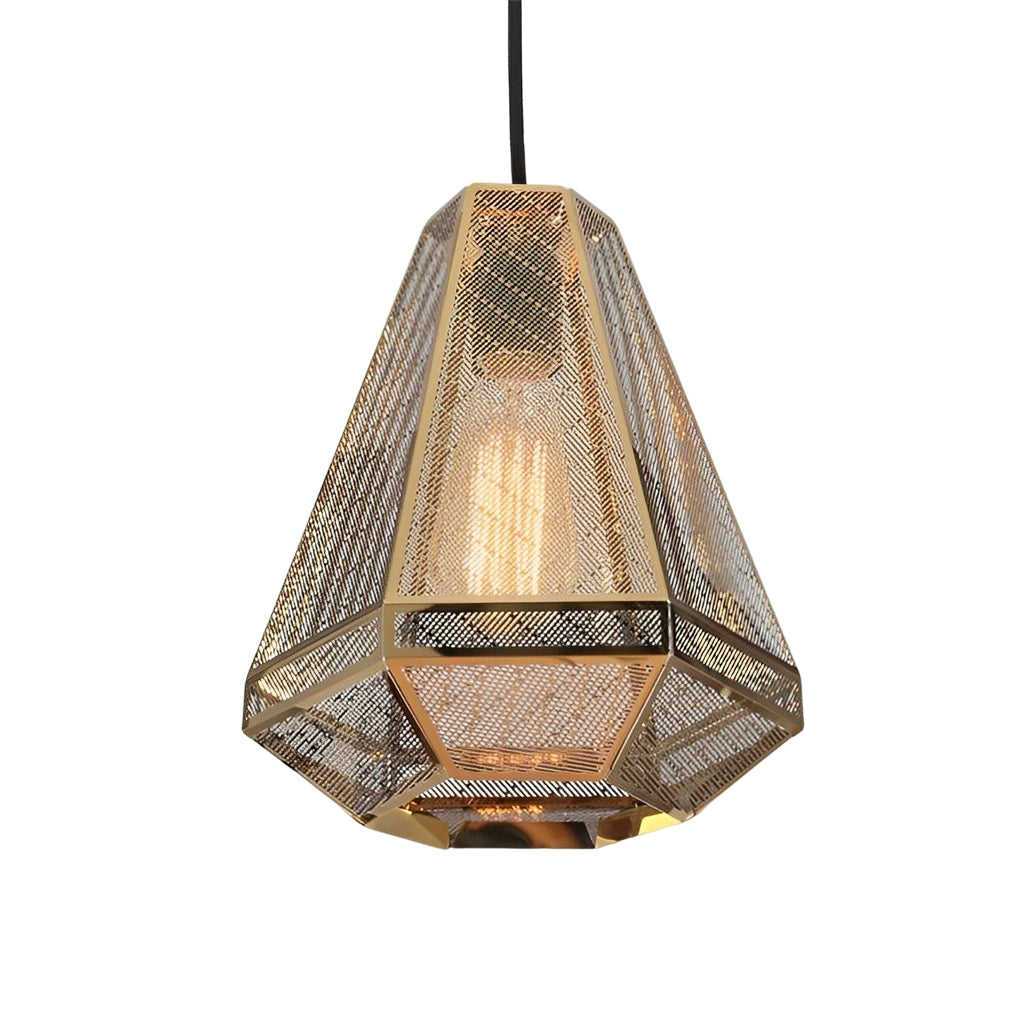 Stainless Steel Geometric Nordic Pendant