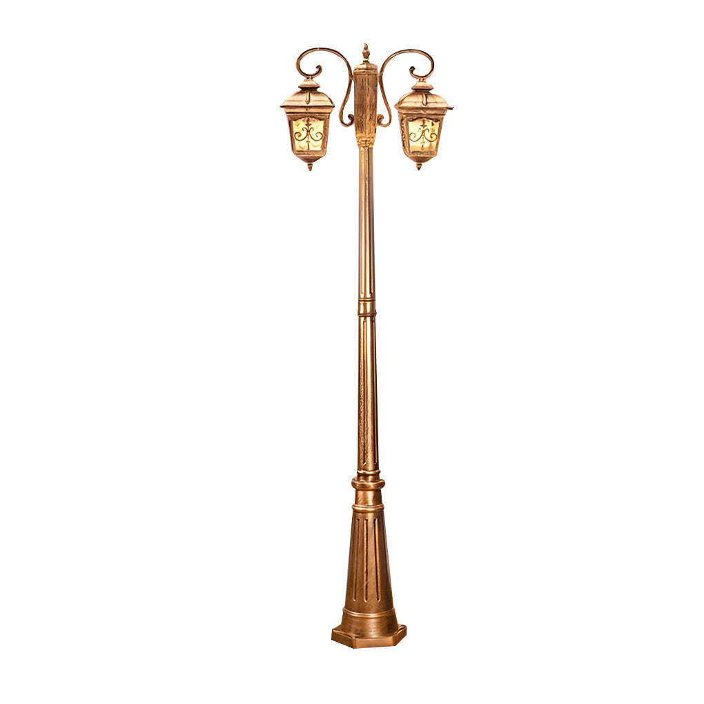 2-Light Outdoor Waterproof Retro European Style Street Lights-Lighom