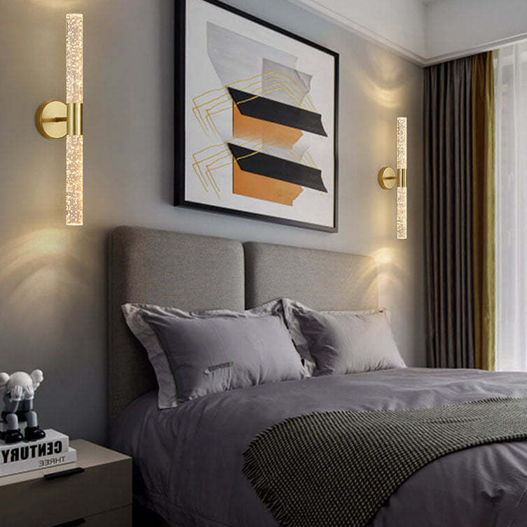 Nordic Bubble Acrylic LED Sconce — Gold / Warm Light (3000K) / 110V-120V For US/CA
