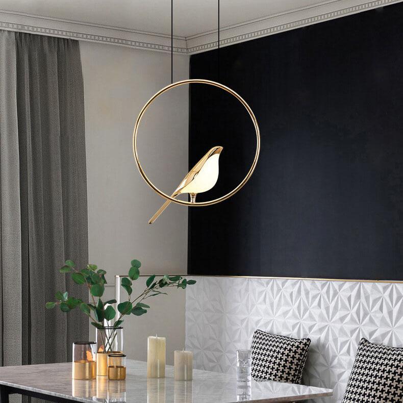 Nordic Bird Acrylic LED Chandelier