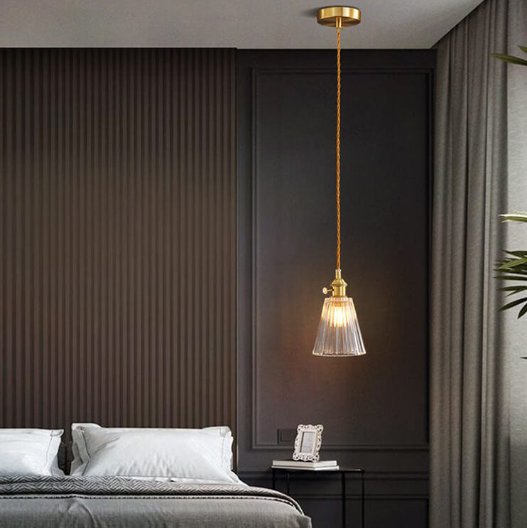 Lighom luxury luxe bell brass pendant lighting — 220V-240V (UK/AU)