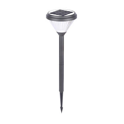 27.6-inch H Black Garden Solar Pathway Lights-Lighom