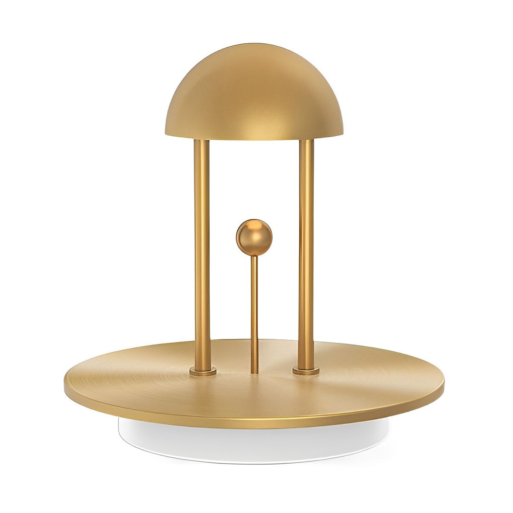 Nickel Jingle Table Lamp Touch Dimming Ambience-Lighom