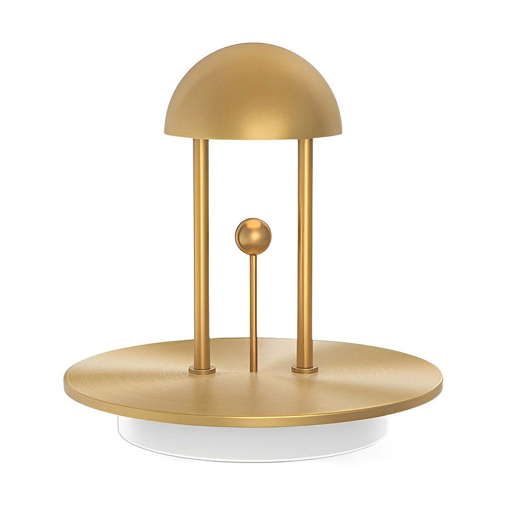 Nickel Jingle Table Lamp Touch Dimming Ambience-Lighom