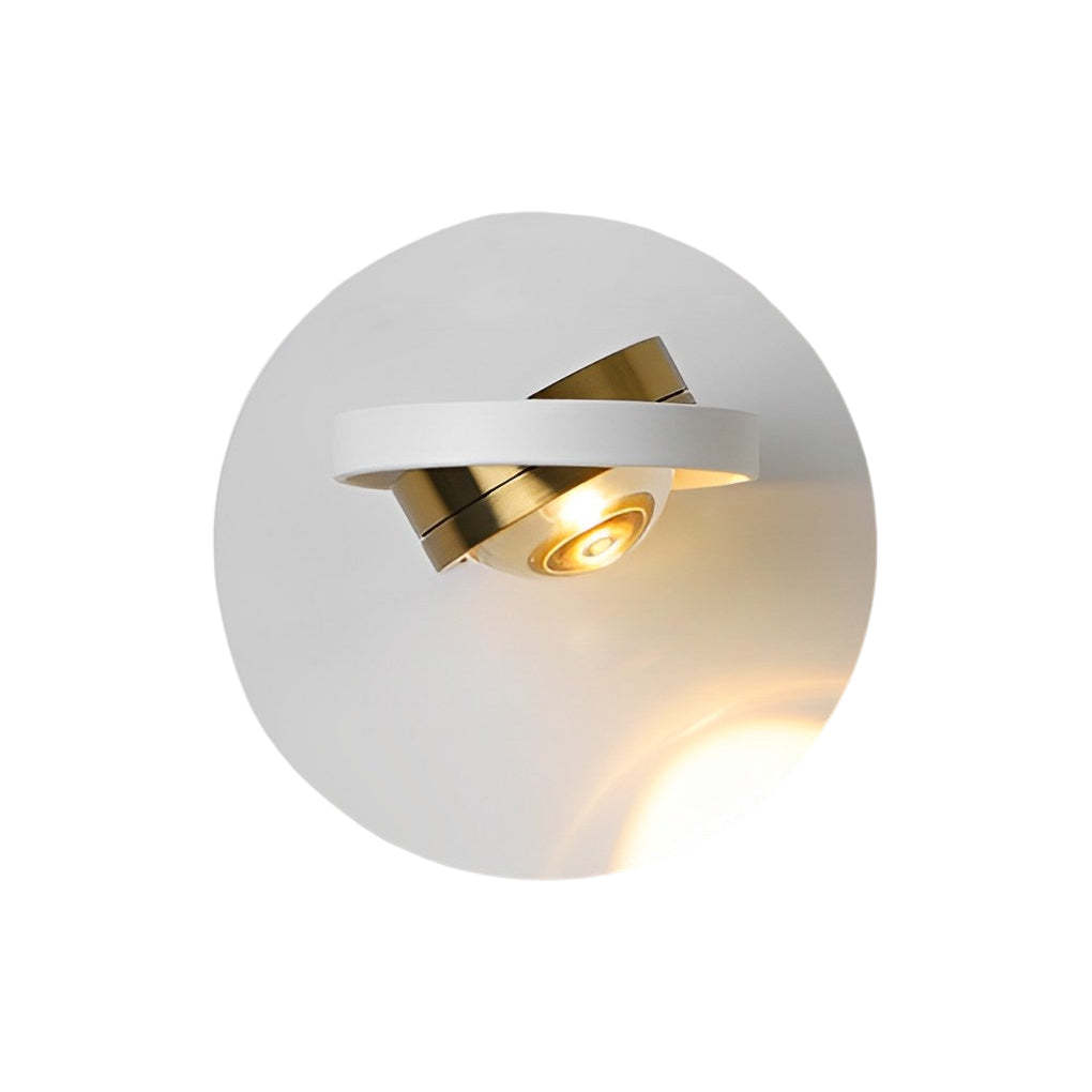 Round Square Creative Free Adjustable Direction Modern Wall Lights Fixture-Lighom