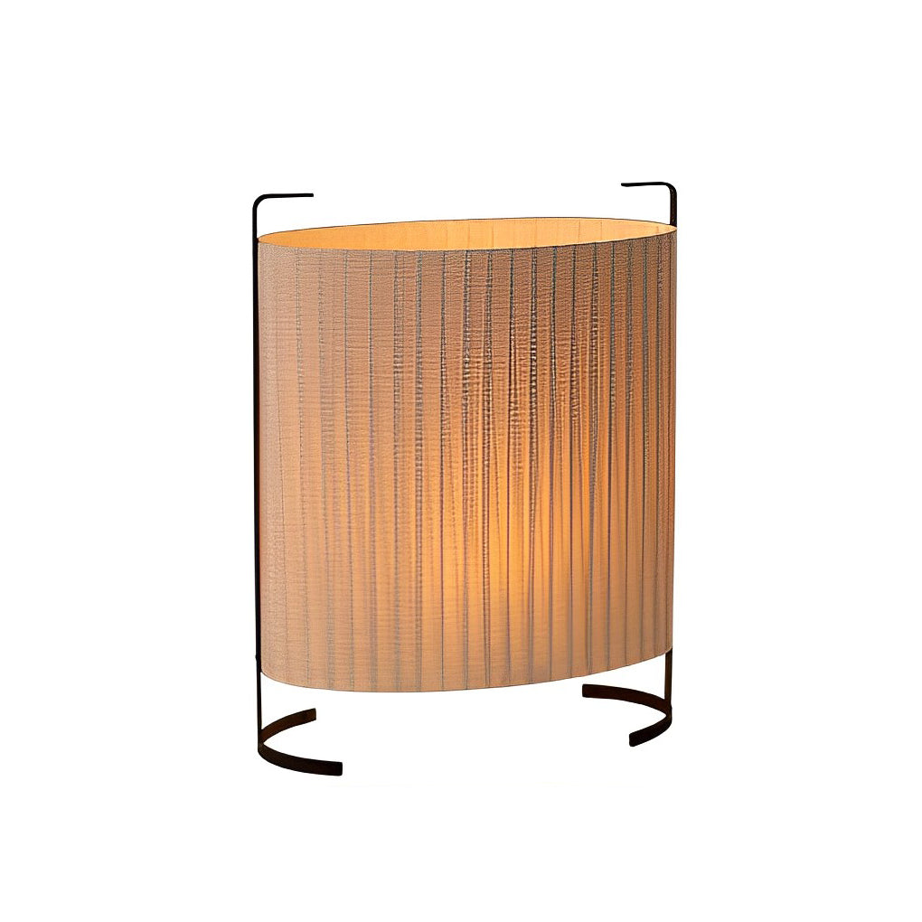 42 inch Modern Japanese-Style Fabric Outdoor Floor Lamp-Lighom