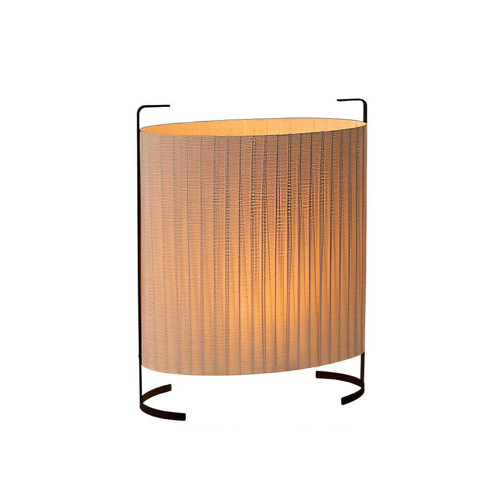 42 inch Modern Japanese-Style Fabric Outdoor Floor Lamp-Lighom
