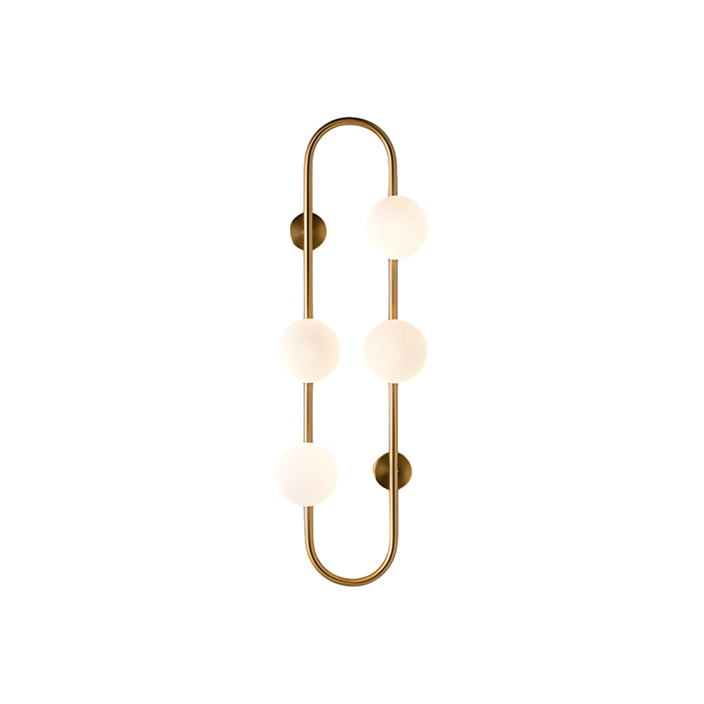 Creative 4 Glass Ball Bubbles LED Post-Modern Decorative Wall Sconces Lighting-Lighom