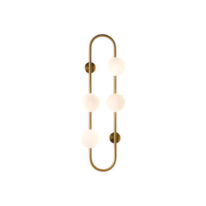 Creative 4 Glass Ball Bubbles LED Post-Modern Decorative Wall Sconces Lighting-Lighom