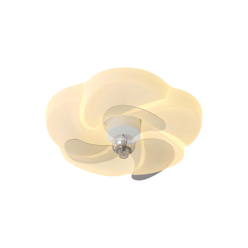 Romantic Flower 3-Step Mute Shake-Head Ceiling Fan