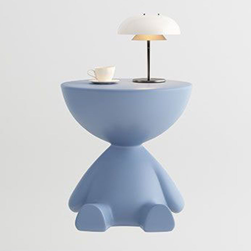 Minimalist Round End Table