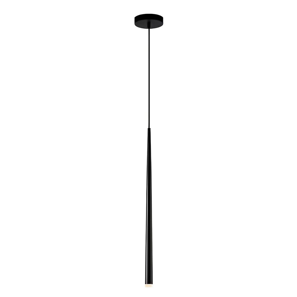 Minimalist Conical Black Nordic Pendant