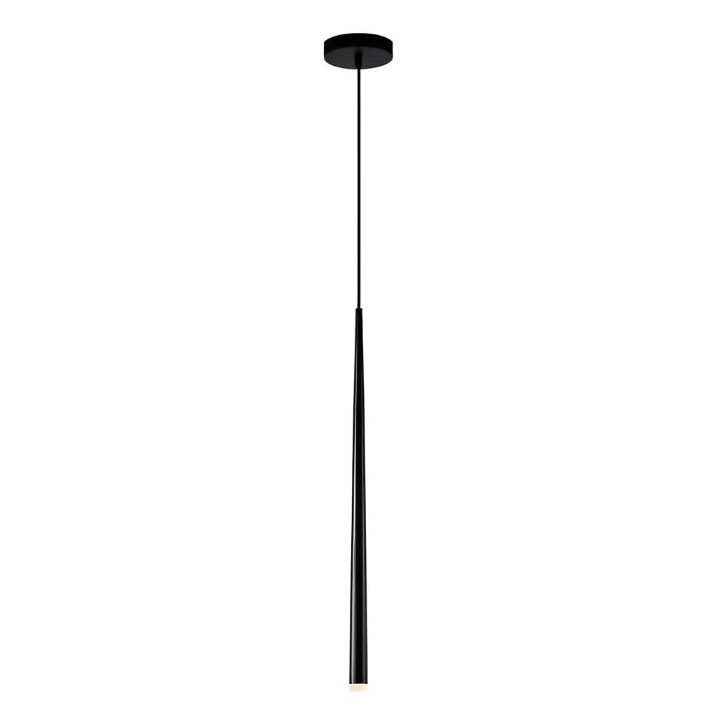 Minimalist Conical Black Nordic Pendant