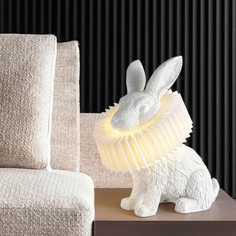Modern Resin Rabbit LED Table Lamp