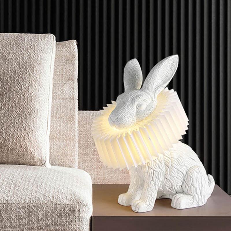 Modern Resin Rabbit LED Table Lamp