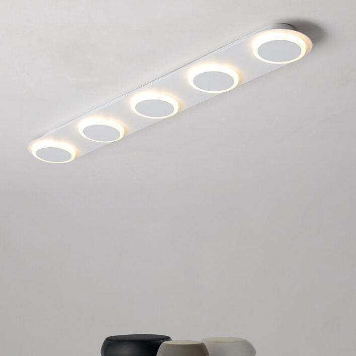 Minimalist Long Bar 3/4/5-Light LED Flush Mount