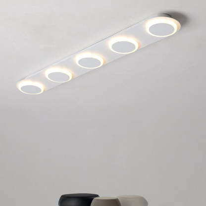 Minimalist Long Bar 3/4/5-Light LED Flush Mount