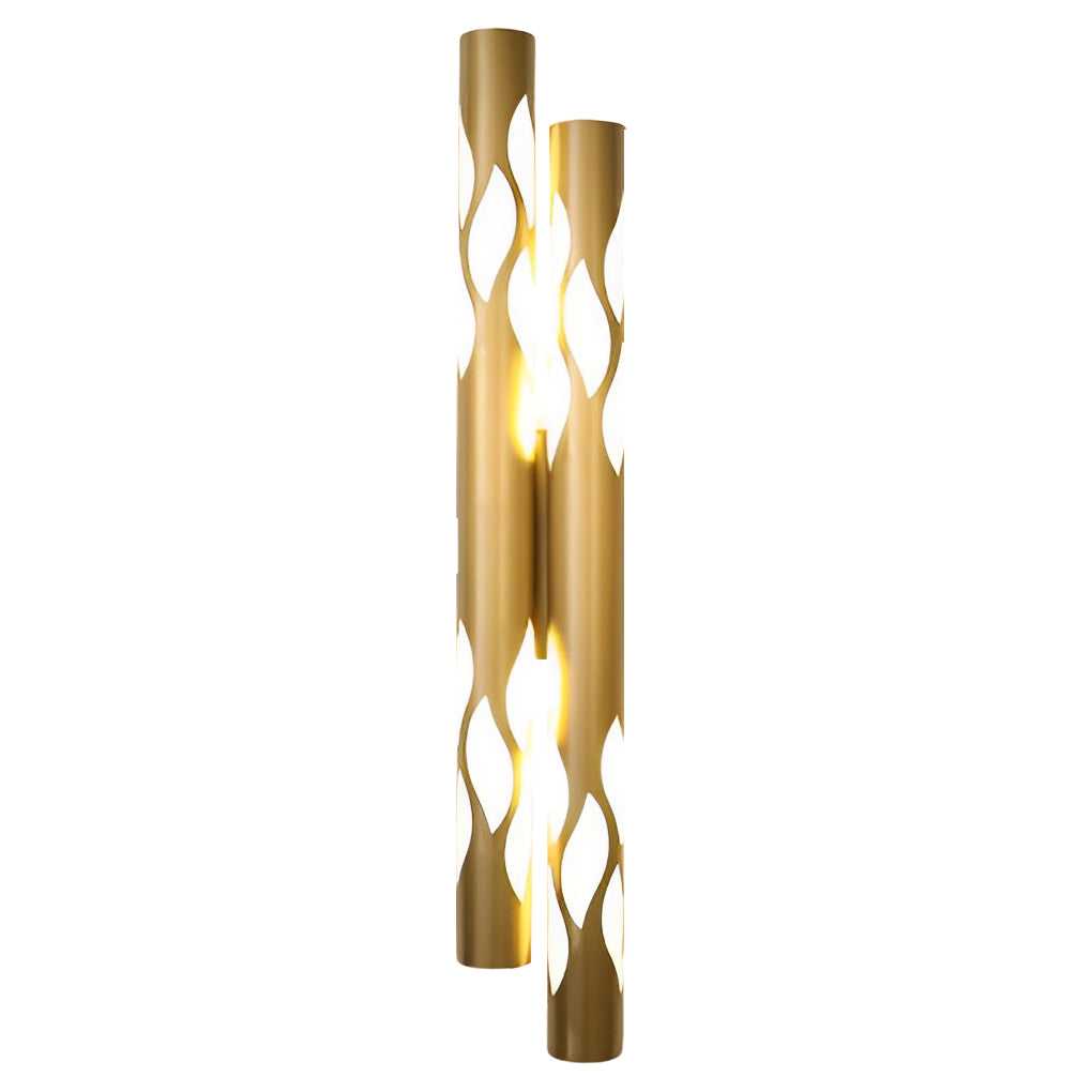 Flames Hollow Up And Down Lighting LED Nordic Wall Sconce Lighting-Lighom