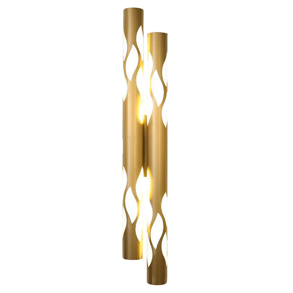 Flames Hollow Up And Down Lighting LED Nordic Wall Sconce Lighting-Lighom