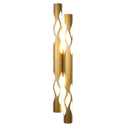 Flames Hollow Up And Down Lighting LED Nordic Wall Sconce Lighting-Lighom