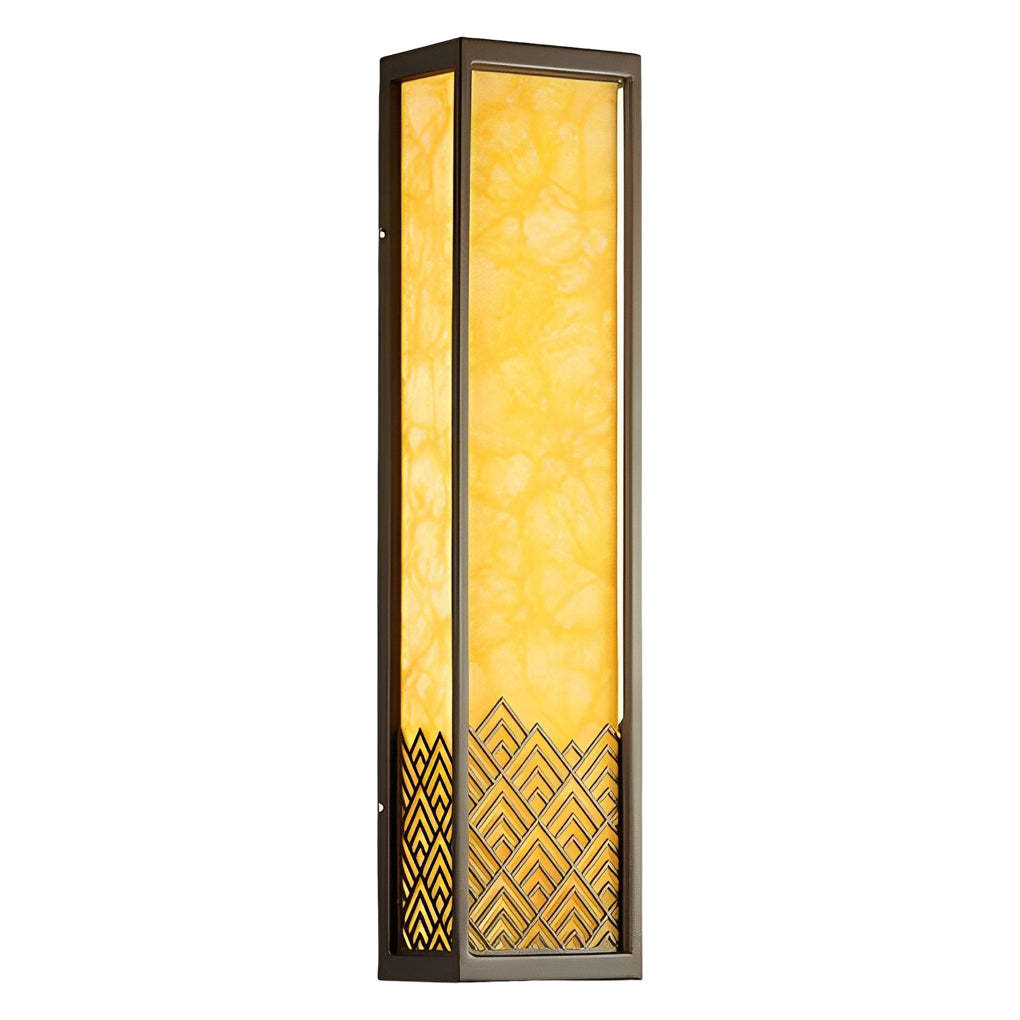 Vintage Waterproof Stainless Steel Brown Wall Lamp Exterior Lights-Lighom