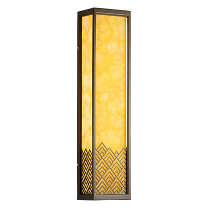 Vintage Waterproof Stainless Steel Brown Wall Lamp Exterior Lights-Lighom