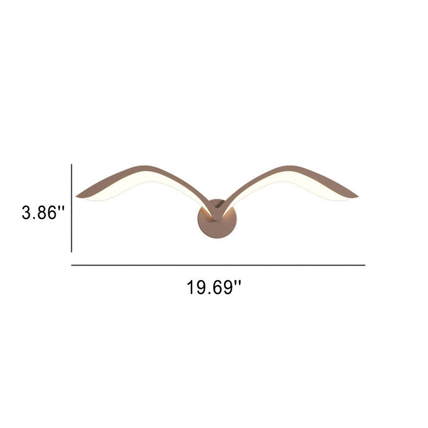 Nordic Minimalist Seagull Acrylic LED Sconce