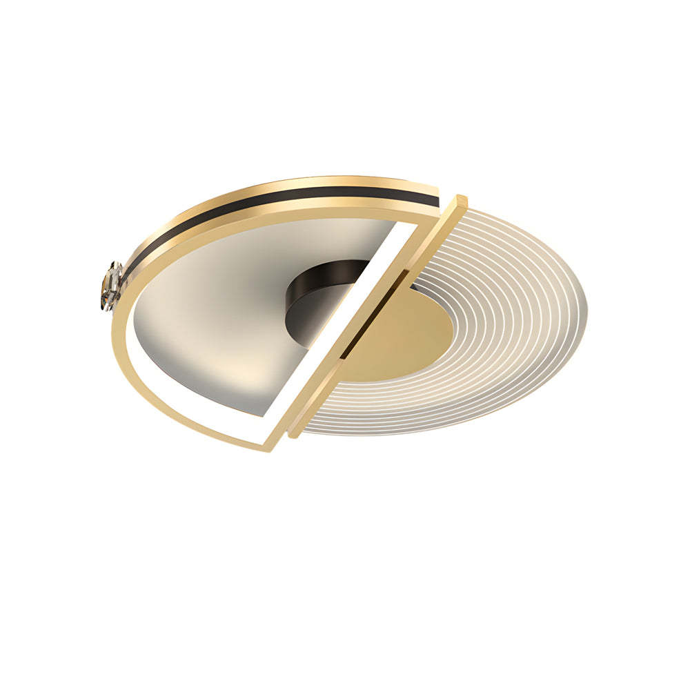 Round LED Modern Ceiling Light Fixture