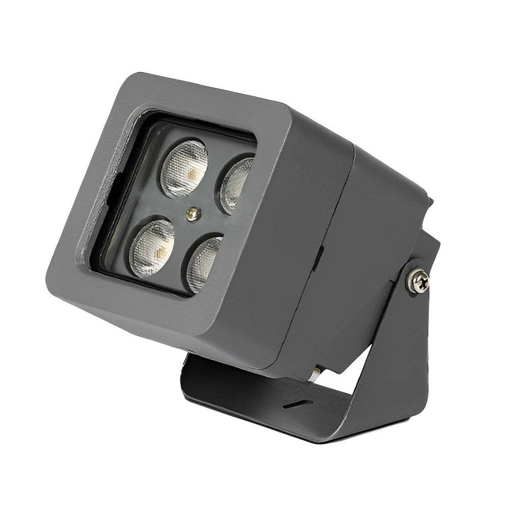 Adjustable Square Waterproof Colorful Spotlight Outdoor Wall Lights-Lighom