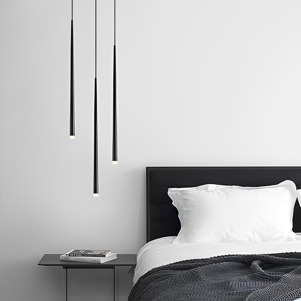 Minimalist Conical Black Nordic Pendant