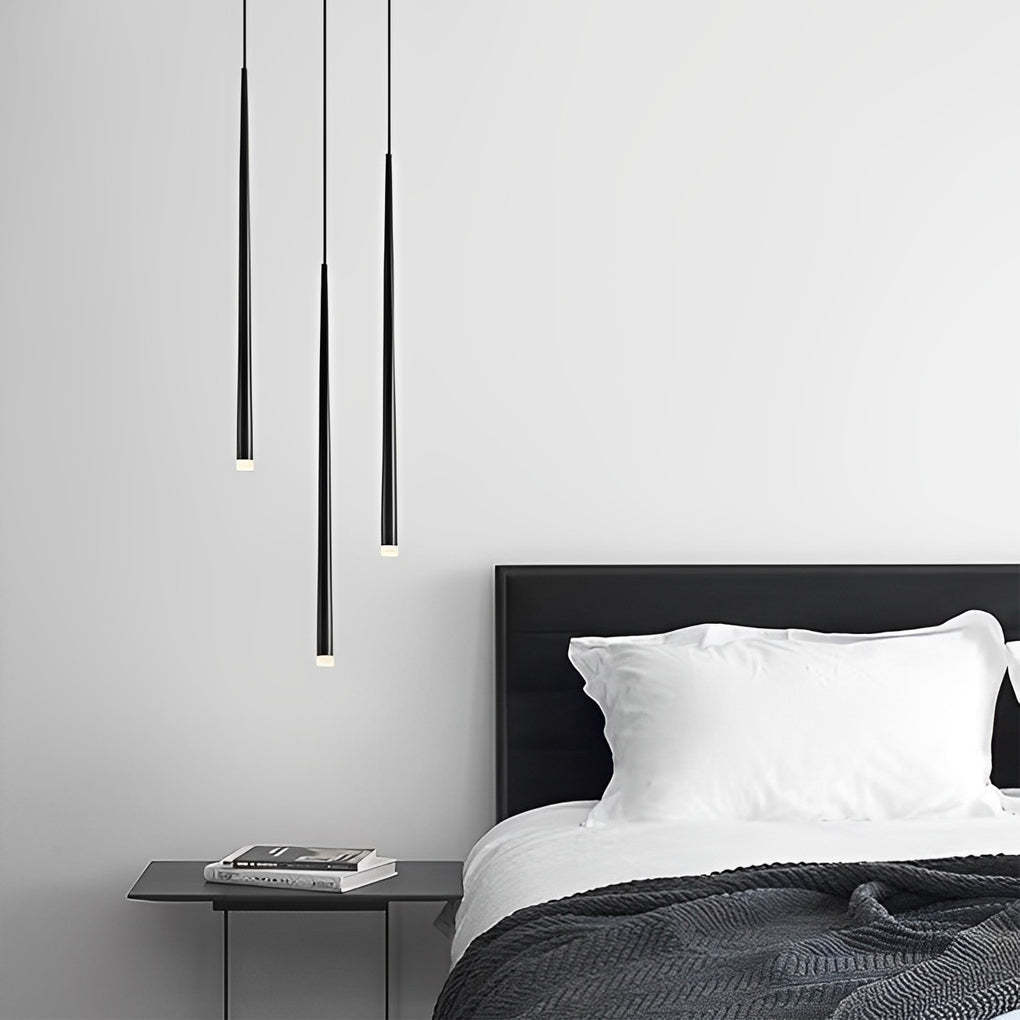 Minimalist Conical Black Nordic Pendant