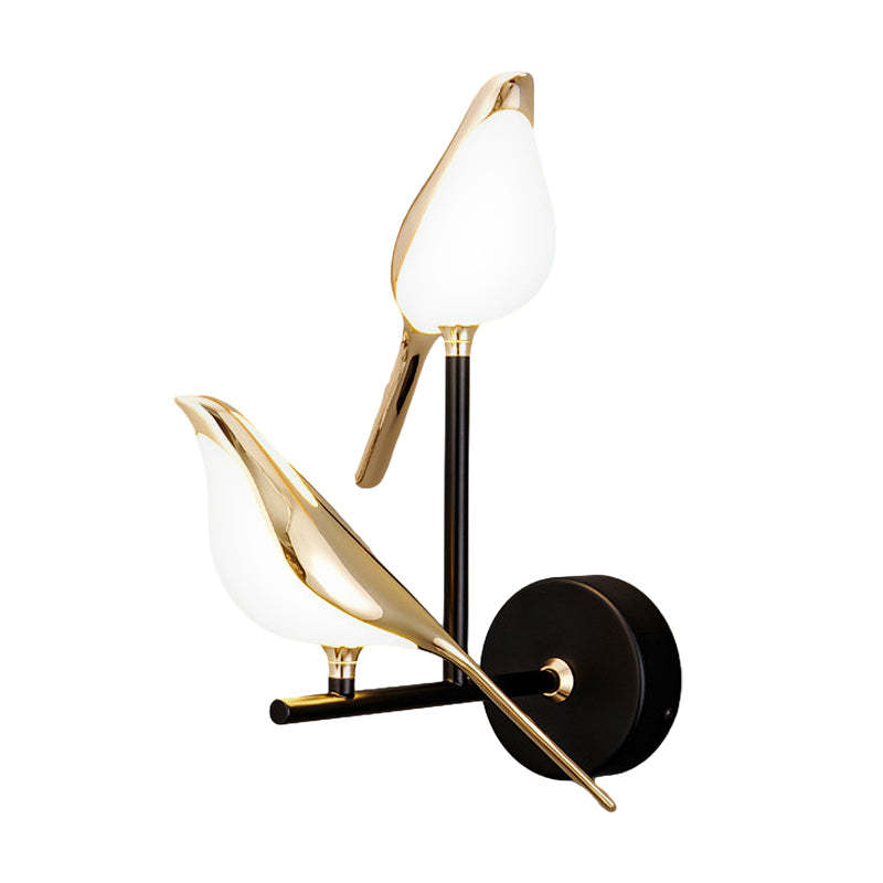 Magpies Creative Bird Adjustable LED Dimmable with Remote Nordic Wall Lamp-Lighom