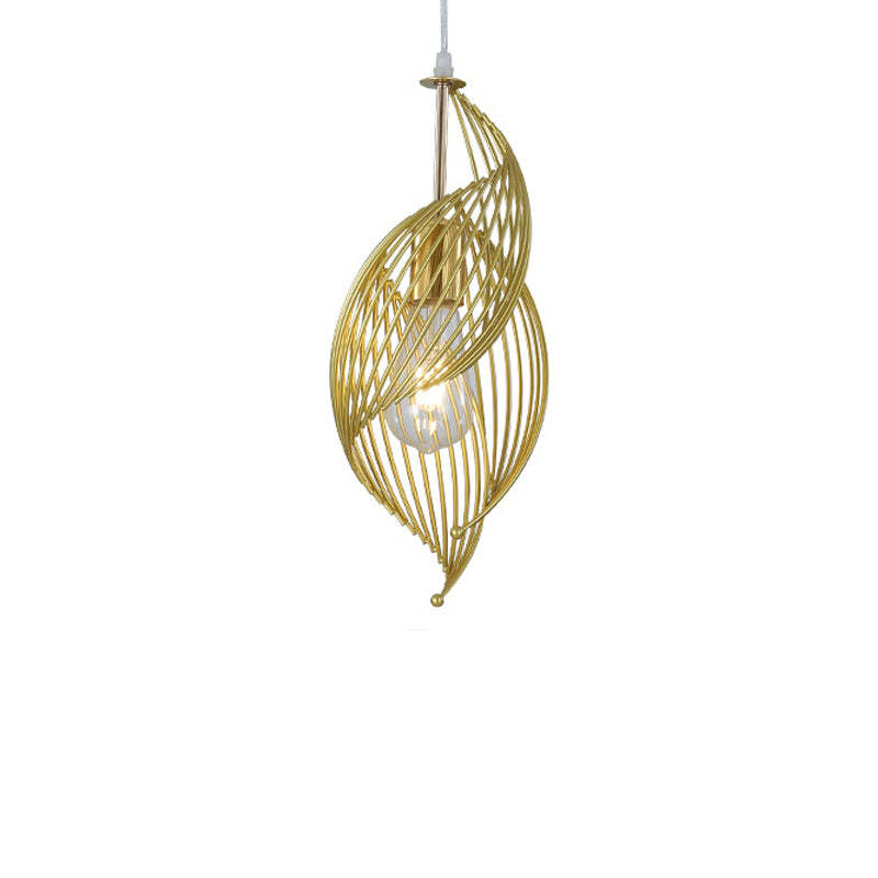 Nordic Iron Sea Snail Pendant Light