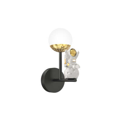 Moon Astronaut Decor Three Step Dimming Modern LED Wall Lights Fixture-Lighom