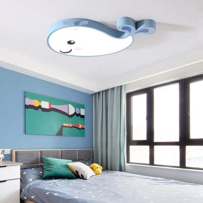 Novelty Animal-Shaped LED Modern Flush Mount