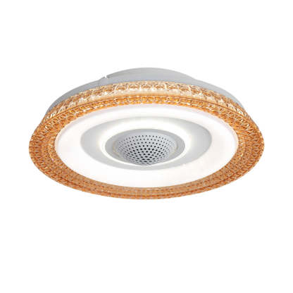20" 6-Speed Bladeless Smart Dimmable LED Ceiling Fan