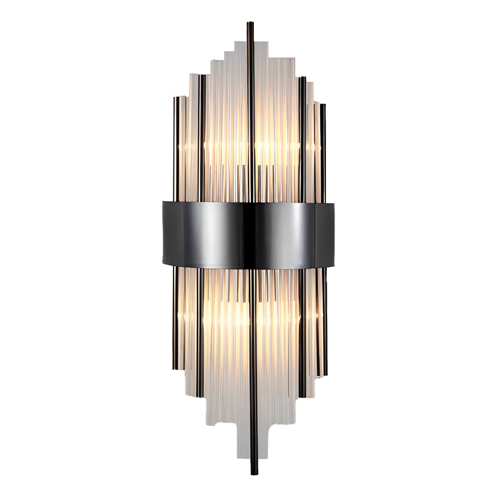 Simple Luxury Three Step Dimming LED Post-Modern Crystal Wall Lights Fixture-Lighom