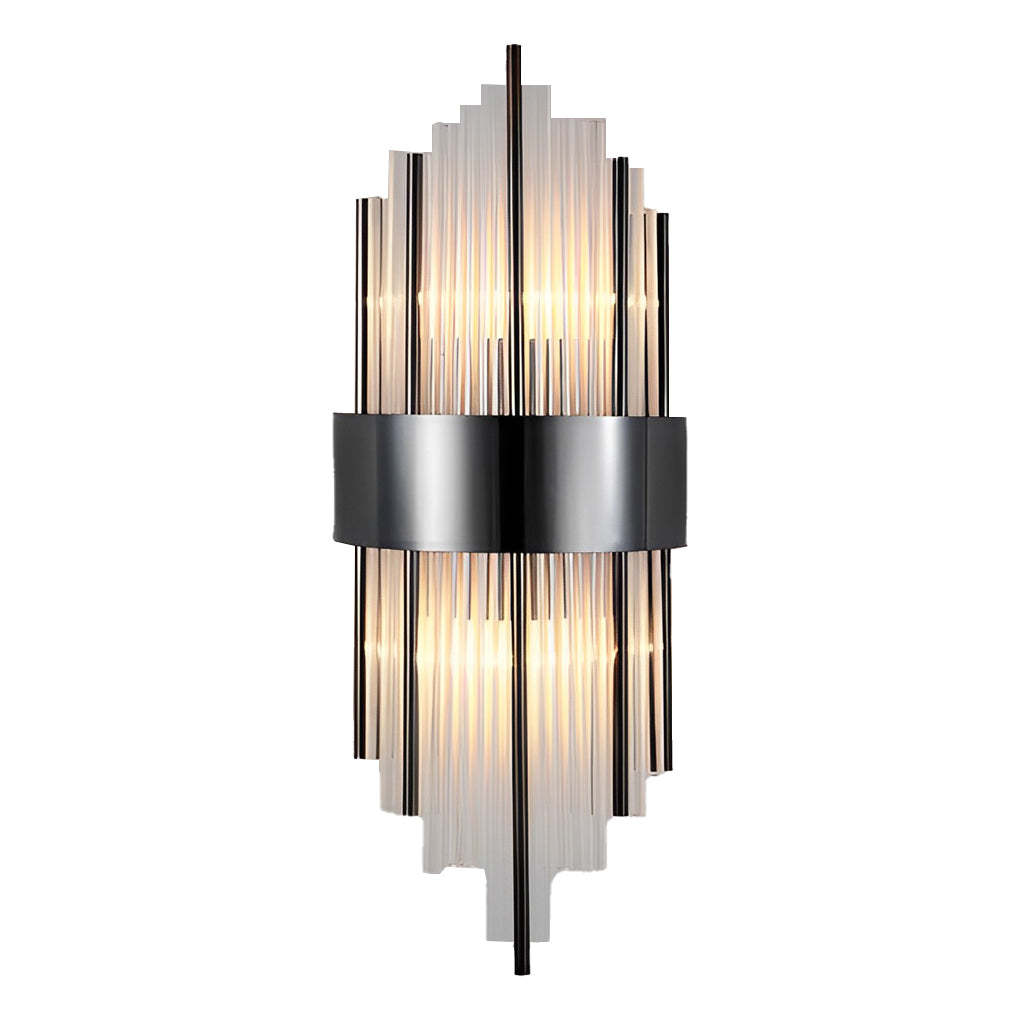 Simple Luxury Three Step Dimming LED Post-Modern Crystal Wall Lights Fixture-Lighom