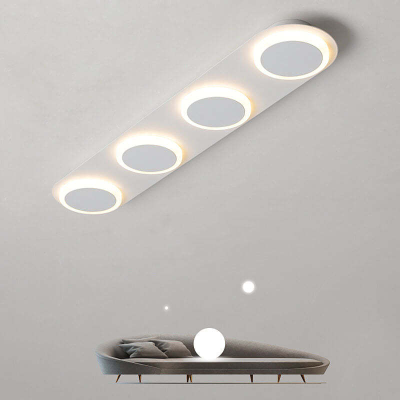 Minimalist Long Bar 3/4/5-Light LED Flush Mount