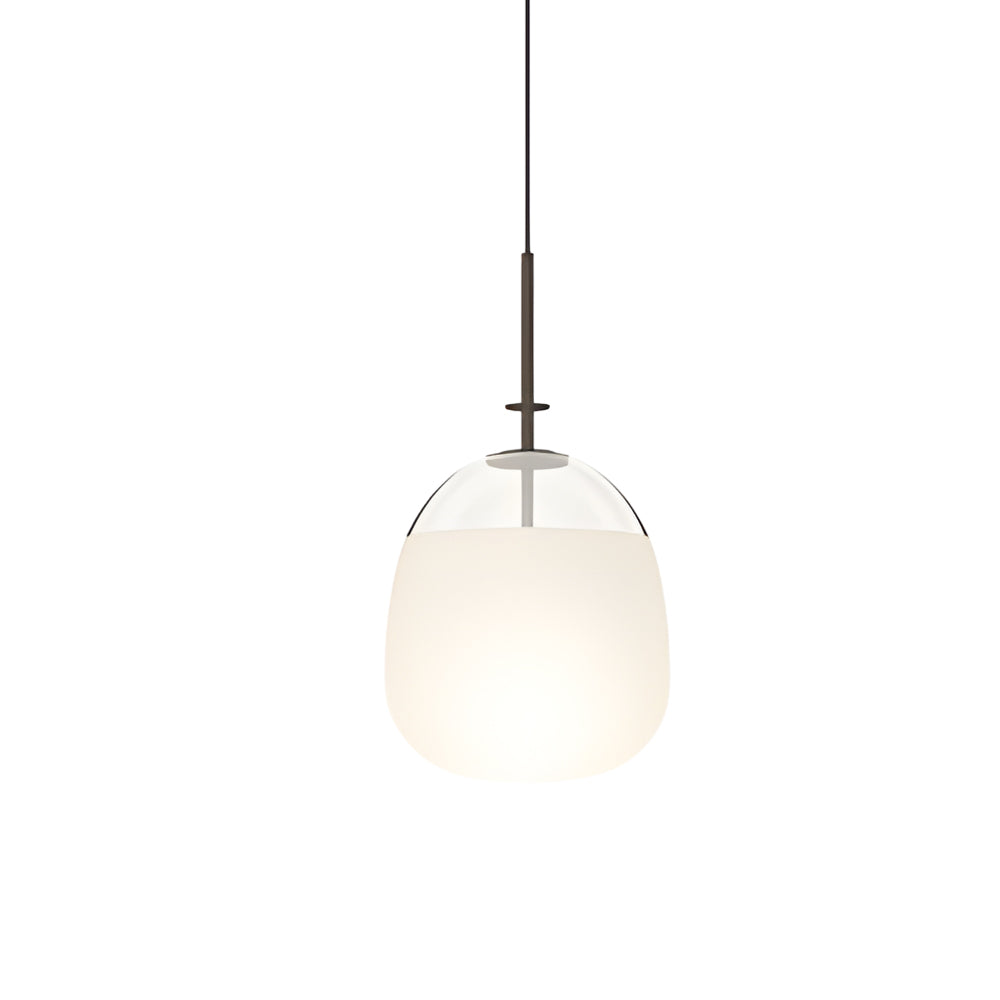 Glass Iron UFO LED Postmodern Chandelier
