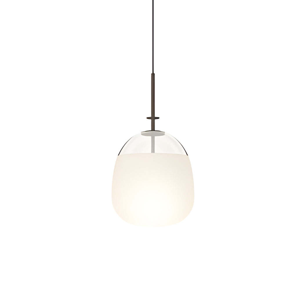 Glass Iron UFO LED Postmodern Chandelier