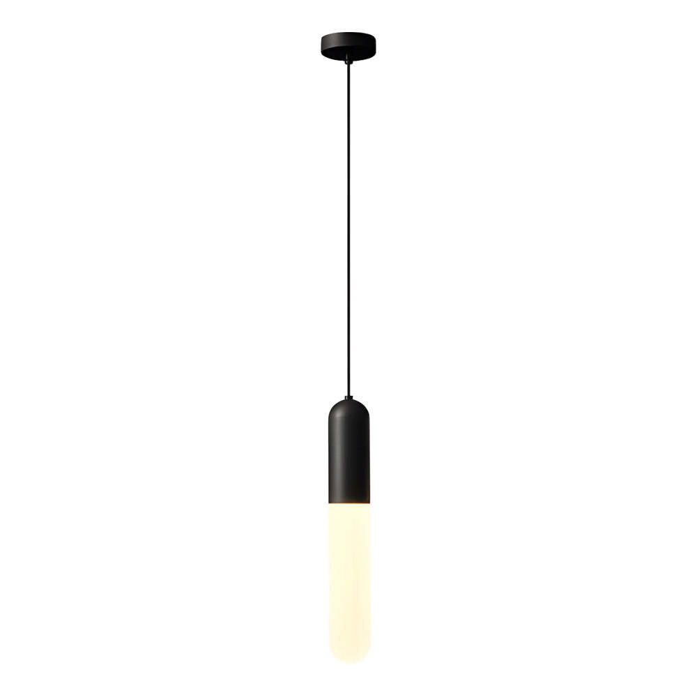 Long Copper Acrylic 3-Step Dimming Modern Pendant Light