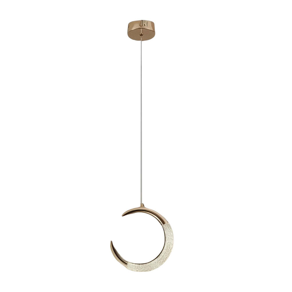 Moon Ring LED Nordic Small Pendant Chandelier