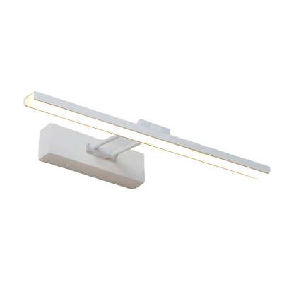 240�� Adjustable Linear LED Vanity Light with Modern Minimalist Design-Lighom