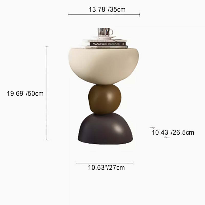 Minimalist Stone Resin Coffee Table