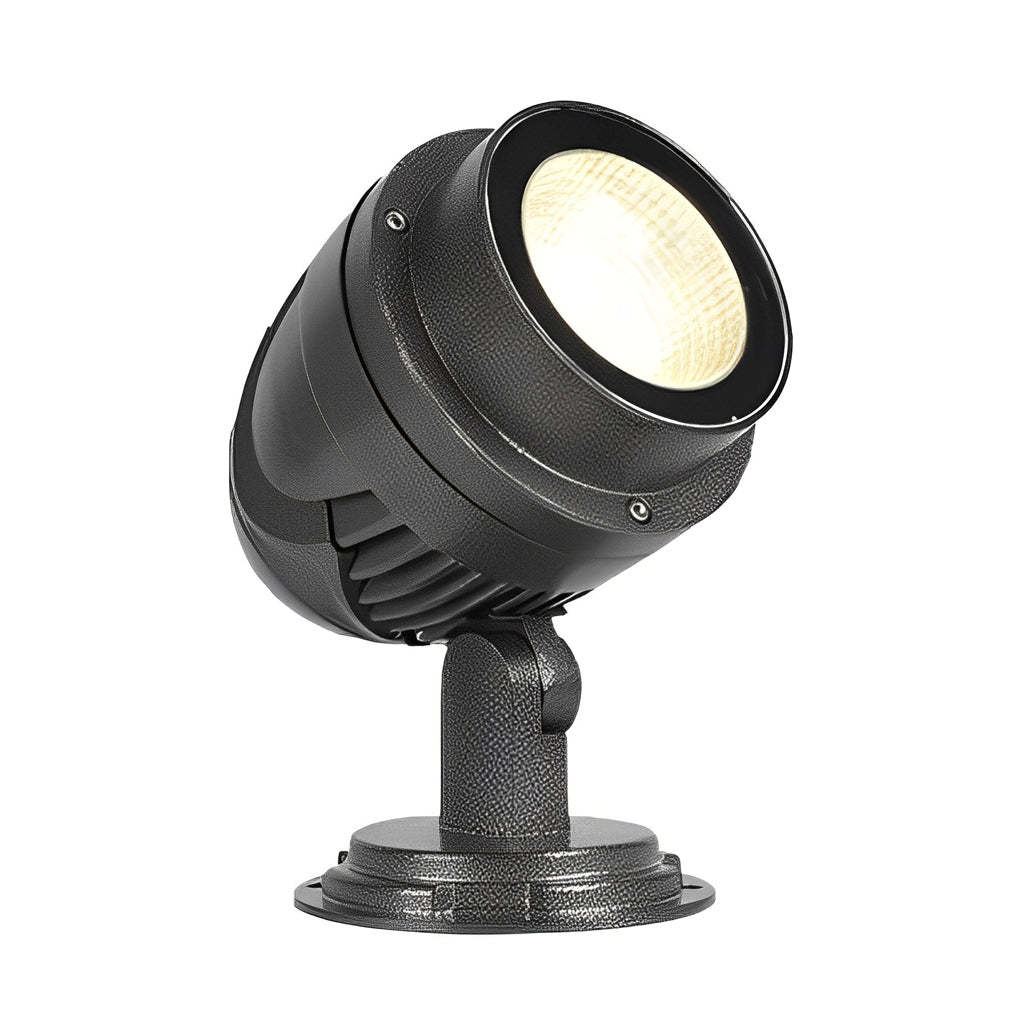 Round Waterproof LED Adjustable Modern Outdoor Spotlights Tree Spot Lights-Lighom