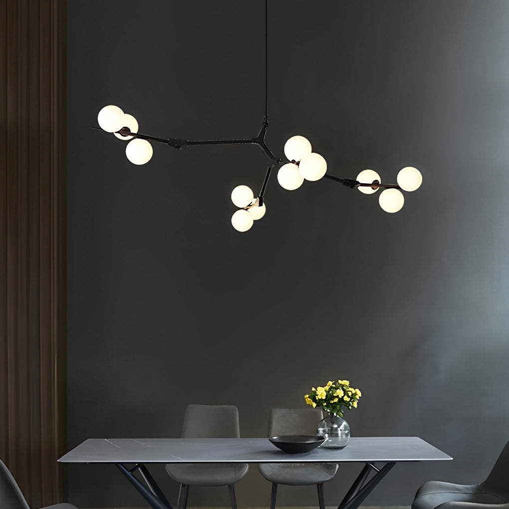 Nordic Minimalist Cluster Black and Gold