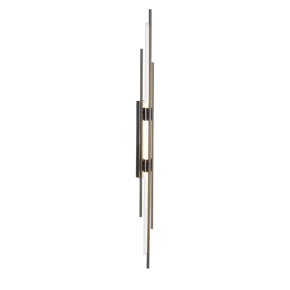 Long Strips Grille Iron Acrylic Simple Modern LED Wall Light Fixture-Lighom